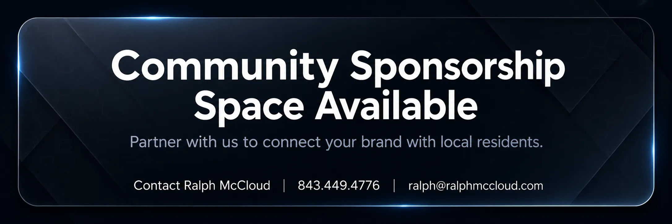 Sponsorship Ad